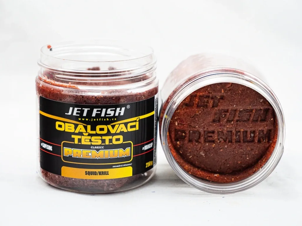 Jet Fish Obalovací Těsto Premium Classic 250g Příchuť: Squid / Krill