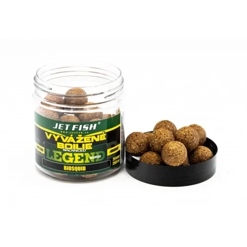 Jet Fish Vyvážené Boilie Legend Range Fermentovaná Ančovička 250ml Hmotnost: 250g, Průměr: 20mm
