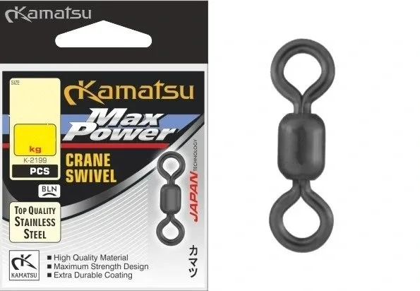 Kamatsu Obratlíky Max Power Crane BLN Nosnost: 230kg, Počet kusů: 2ks, Velikost: #1/0