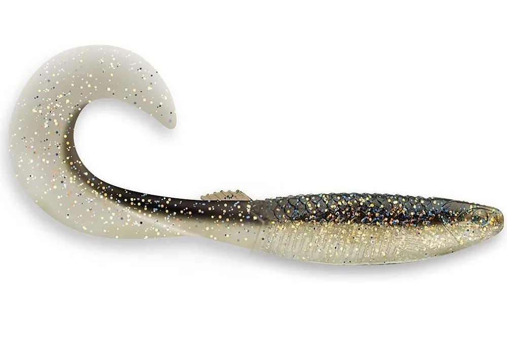 Rapala gumová nástraha crushcity the curl sparkle shad - 11,6 cm 7,6 g 6 ks
