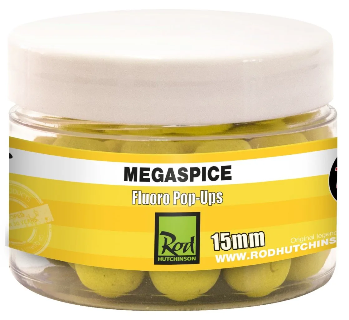 RH Fluoro Pop-Ups Megaspice with Natural Ultimate Spice Blend 15mm – ROD HUTCHINSON