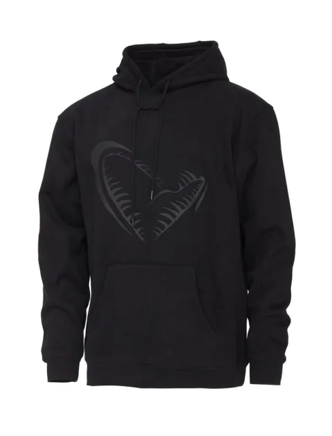 Savage Gear Rybářská Mikina Jaw Hoodie Black - M