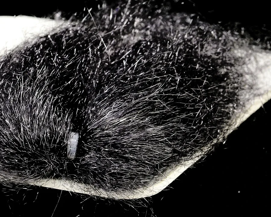 Sybai Streamerové Vlasy Ghost Hair Black