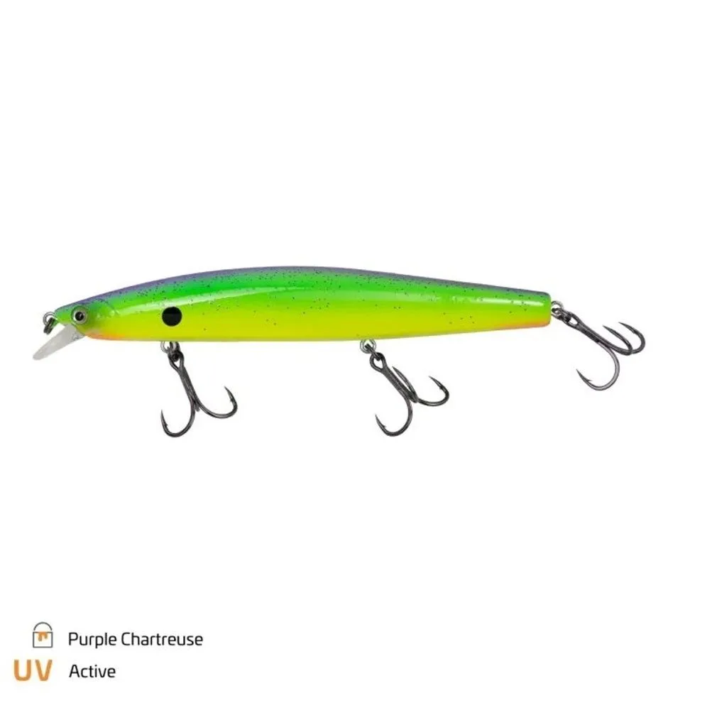Zeck Wobler Zander Laufer 125 - Purple Chartreuse