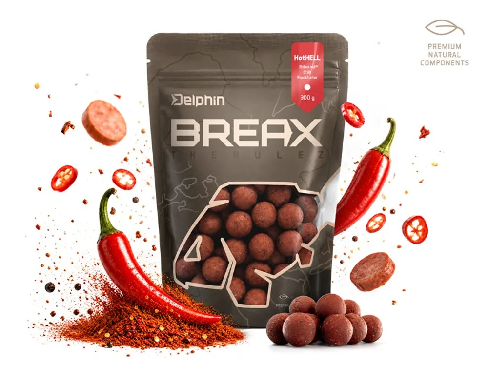 Delphin Boilies BreaX / HotHELL 300g - 24mm
