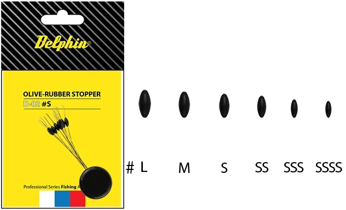 Delphin Stopper Rubber Olive Velikost: S