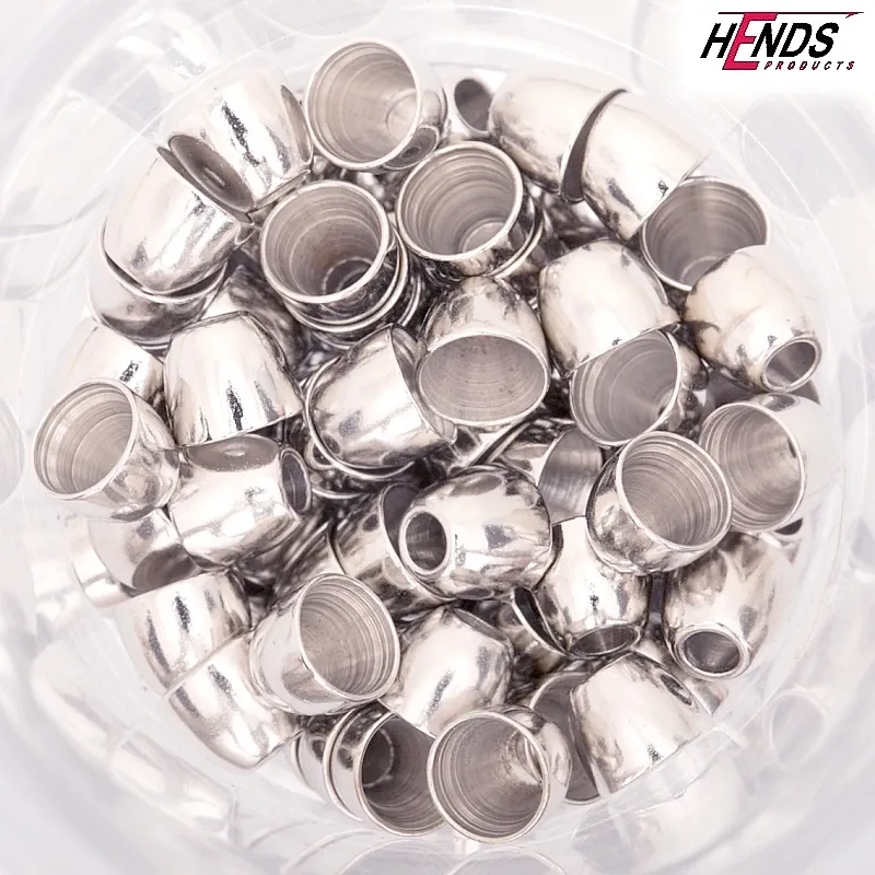 Hends Mosazné Kónické Hlavičky Brass Cone Heads Silver Průměr: 4,0mm
