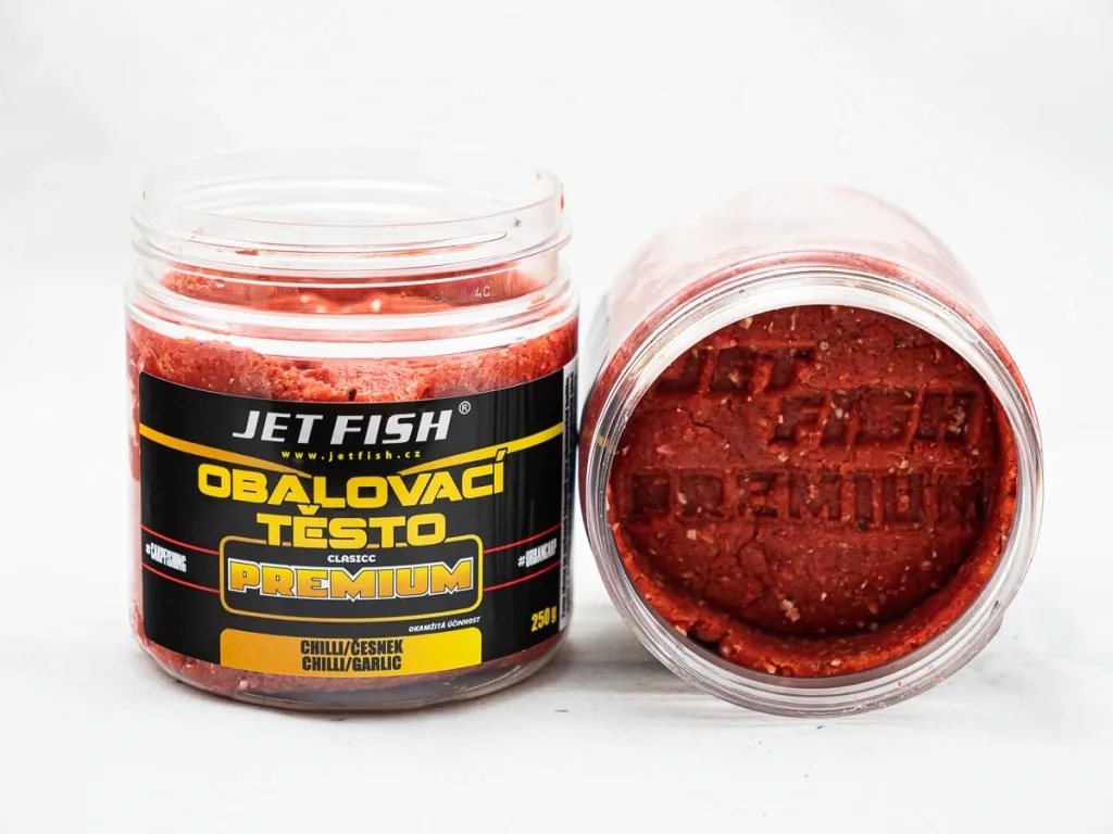 Jet Fish Obalovací Těsto Premium Classic 250g Příchuť: Chilli / Česnek