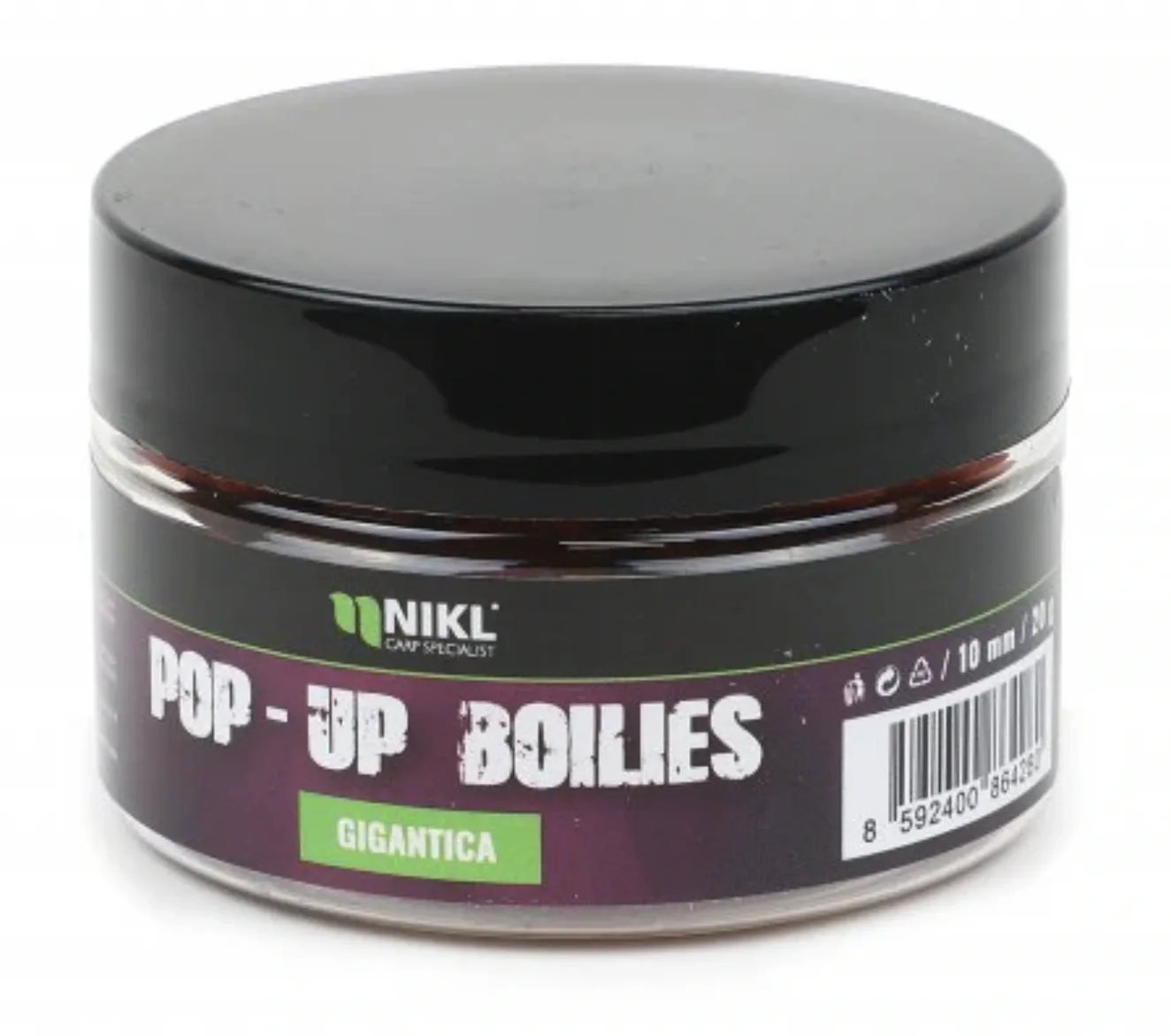 Nikl Plovoucí Boilies Gigantika Hmotnost: 20g, Průměr: 10mm