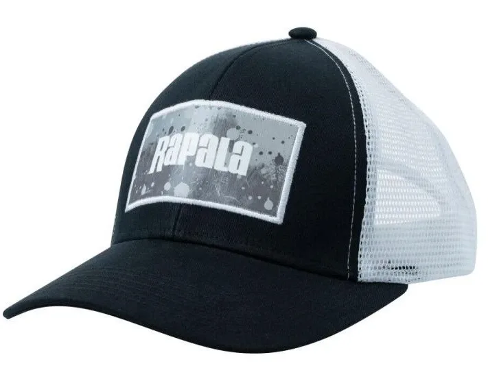 Rapala Kšiltovka Cap Splash Trucker Black Grey