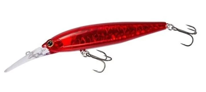 Shimano Wobler BT World Diver FB A Red Délka: 9,9cm, Hmotnost: 16g, Maximální ponor: 2,4m
