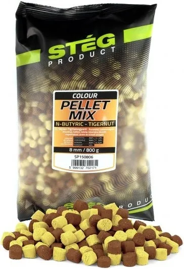 Stég pelety pellet mix 800 g 8 mm - n-butyric tigernut