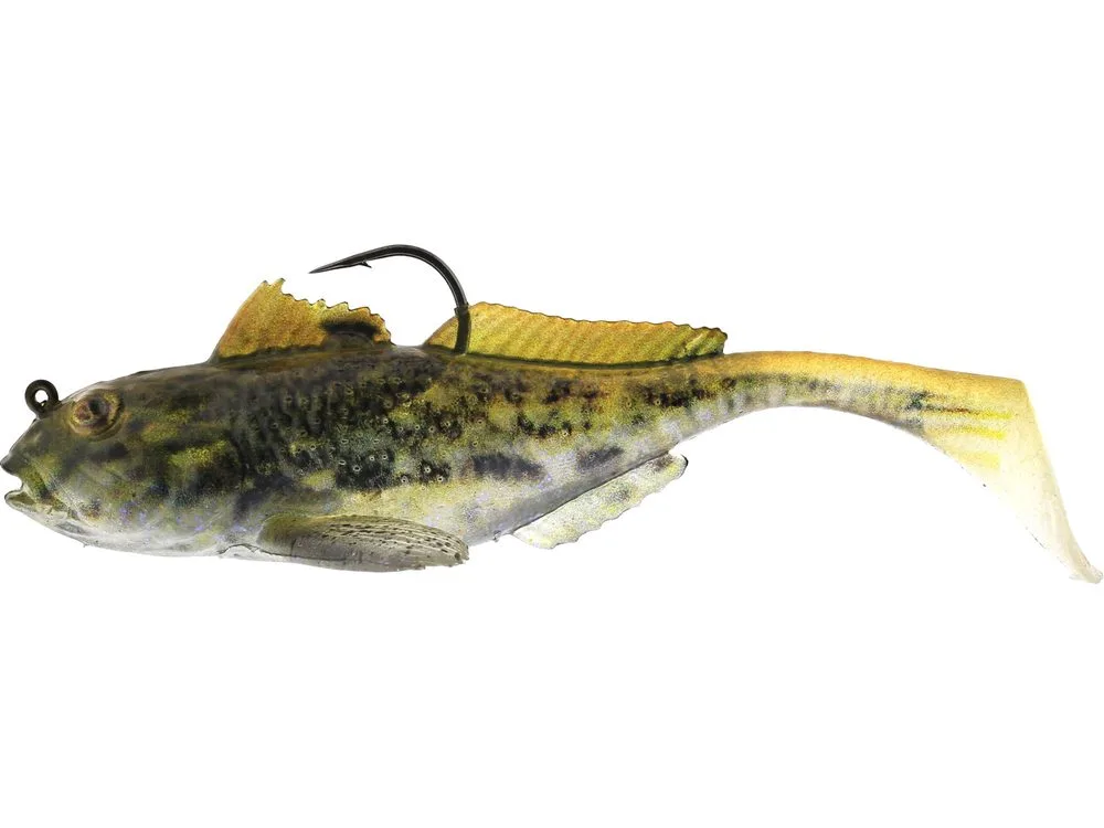 Westin Gumová Nástraha Gunnar The Goby R2F Sinking Black Mouth - 8cm 12g 1/0