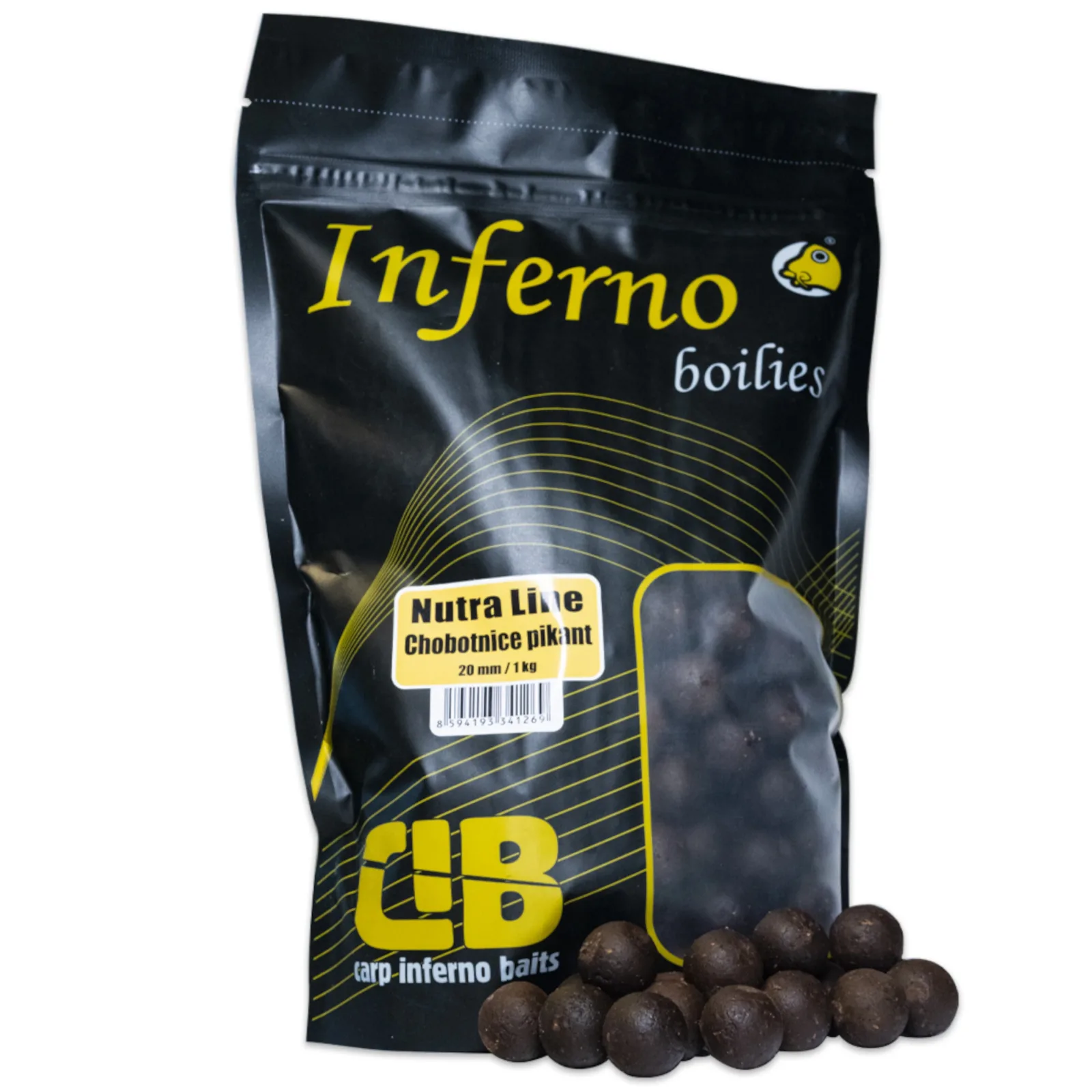 Carp Inferno Boilies Nutra Line Chobotnice Pikant Hmotnost: 1kg, Průměr: 20mm