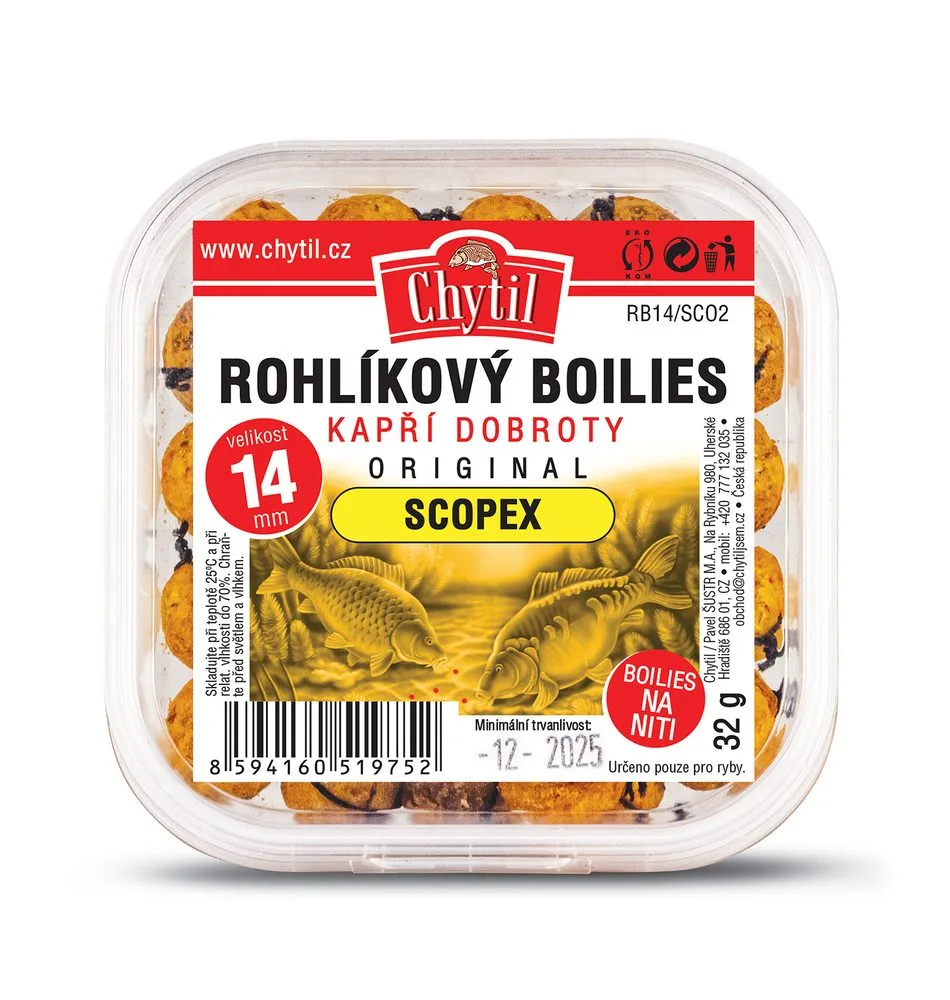 Chytil Rohlíkový boilies 14mm 32g