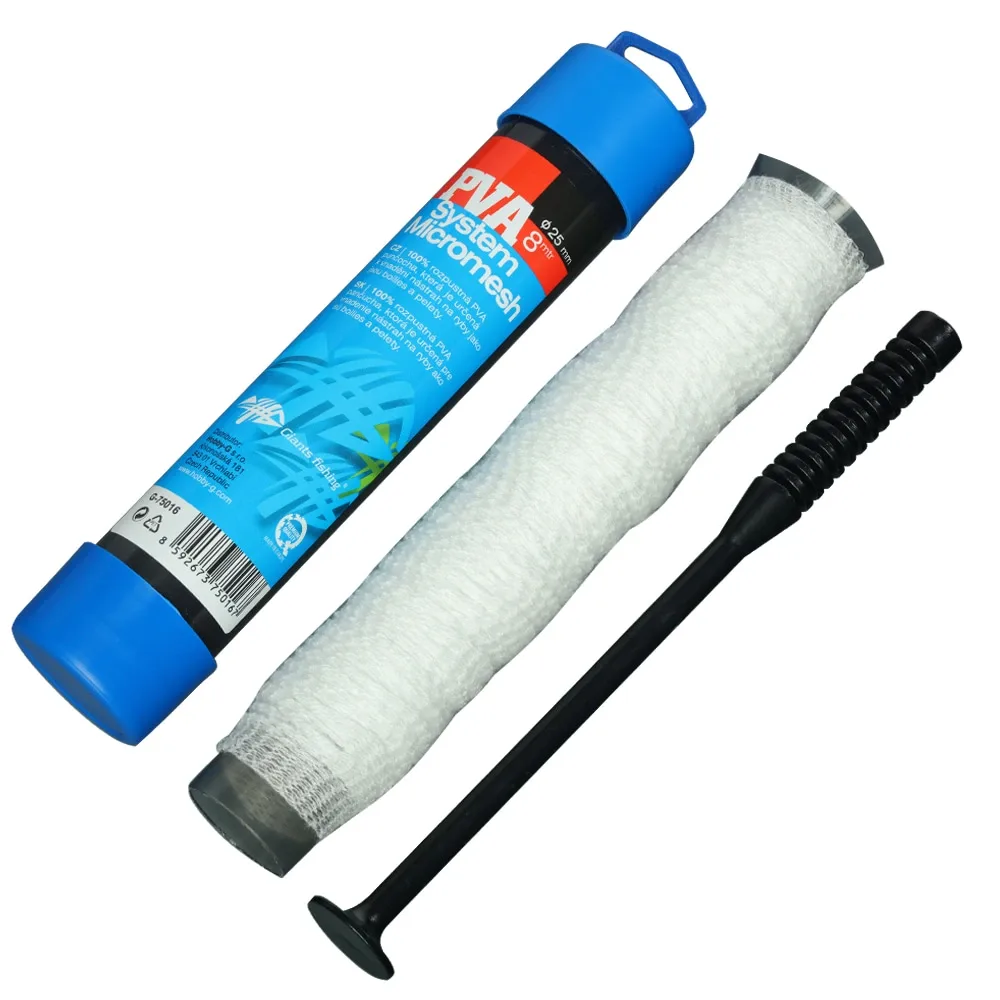 Giants Fishing PVA Punčocha + Pěchovač System Micromesh 8 m Délka: 8m, Průměr: 25mm