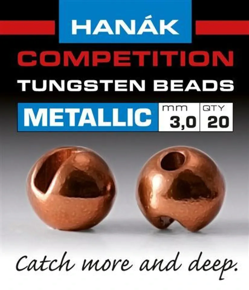 Hanák Competition Hanák Tungstenové Hlavičky Metallic Hnědé Průměr: 2,0mm
