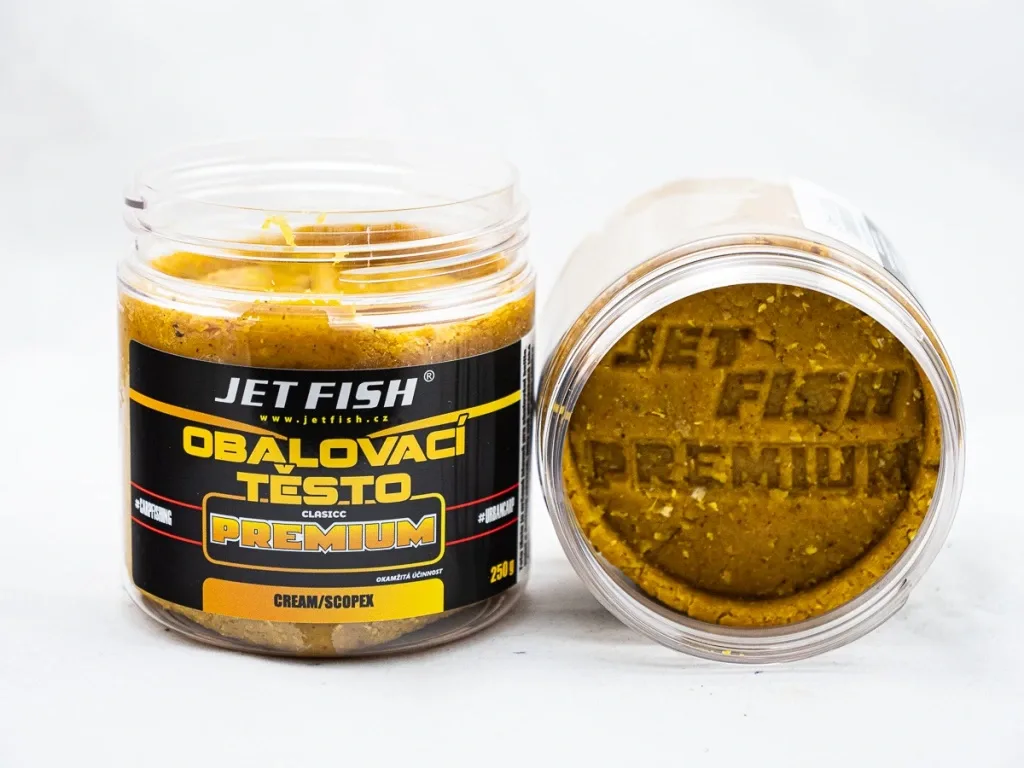 Jet Fish Obalovací Těsto Premium Classic 250g Příchuť: Cream / Scopex
