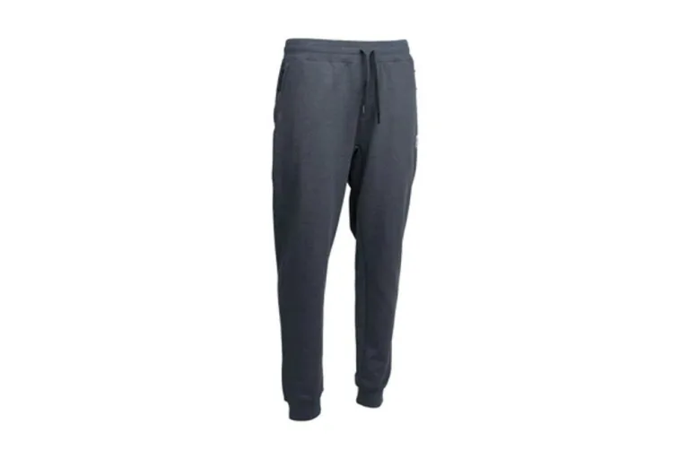 Nash Rybářské Tepláky Make It Happen Badge Joggers Grey Marl - XXXL