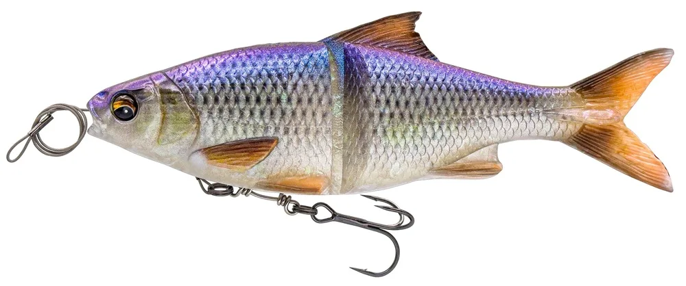 Savage gear gumová nástraha 3d line thru glide roach slow sinking clear blue roach - 23 cm 170 g