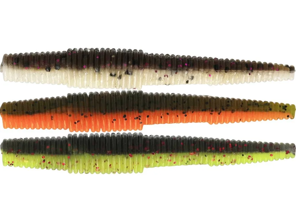 Westin Umělá Nástraha Ned Worm Slim Dark Water Mix - 5,5cm 1,5g 6ks