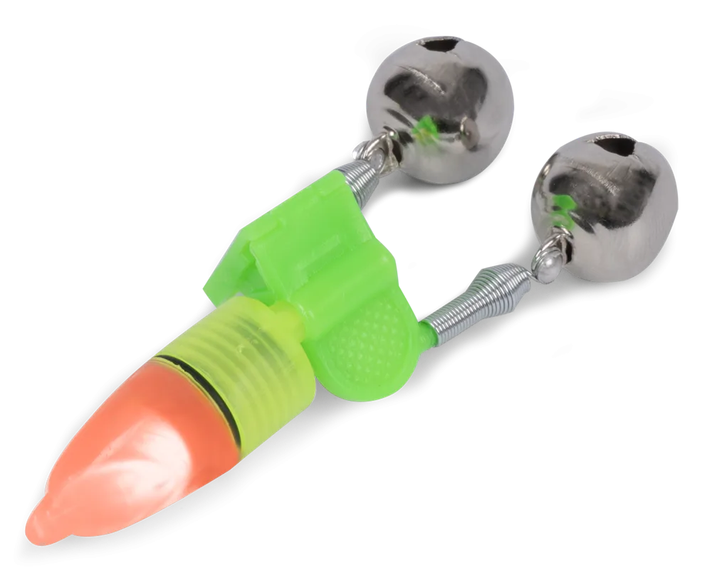 Zebco rolnička trophy double bell with red battery light 16 mm