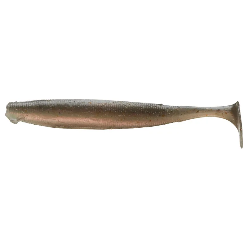 Daiwa gumová nástraha steez stirring shad smoke wakasagi - 5,3 cm 1,2 g 10 ks
