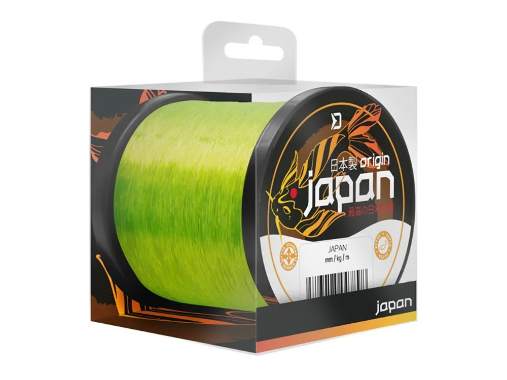Delphin Vlasec Japan Origin Fluo žlutá - 0,261mm 5,37kg 1200m