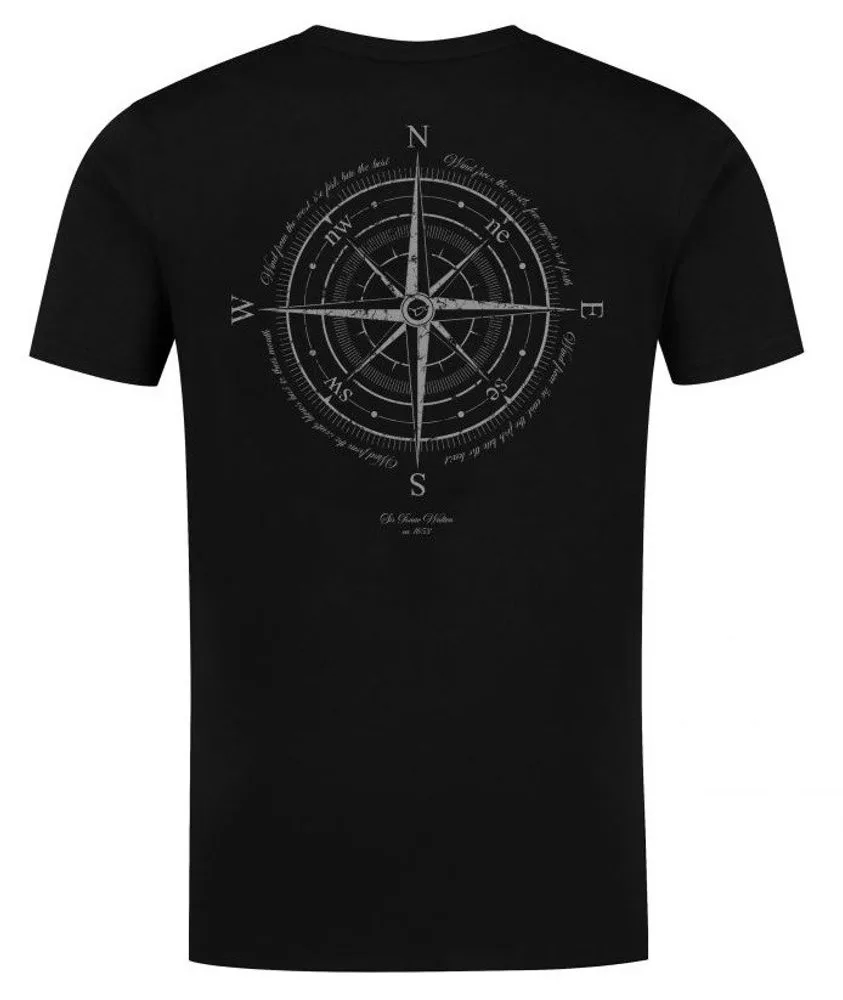 Korda Tričko Compass Tee Black - M