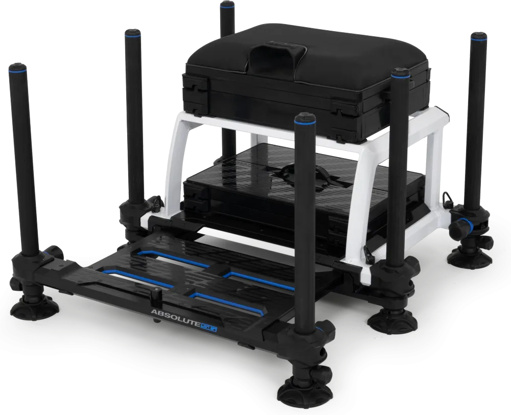 Preston innovations plavačková bedna absolute 5g station white edition