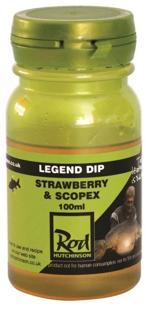 RH dip Legend Boilie Dip Strawberry & Scopex – ROD HUTCHINSON