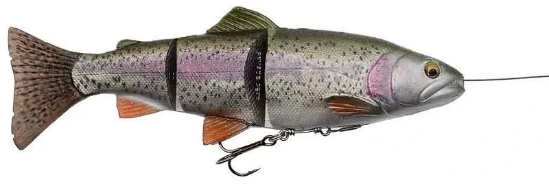 Savage Gear Gumová Nástraha Pstruh 4D Line Trhu 93g 20cm Barva: Slow Sinking Rainbow, Délka: 20cm