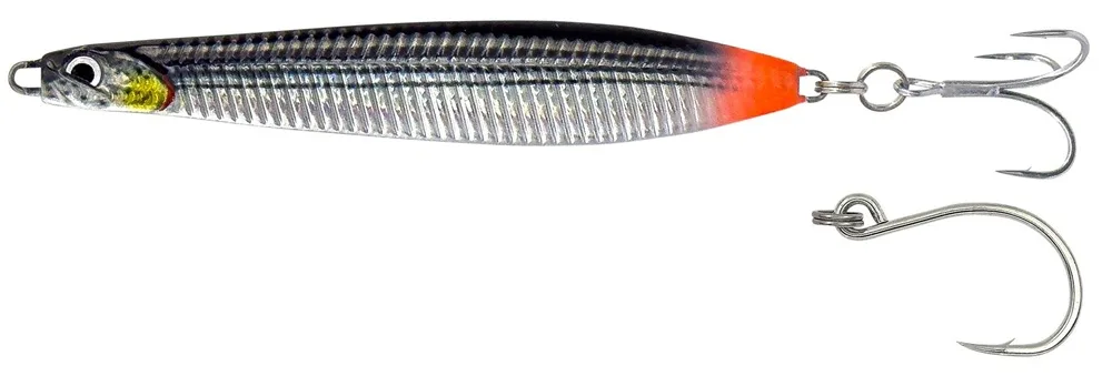 Savage gear surf seeker silver black mullet - 10,5 cm 35 g