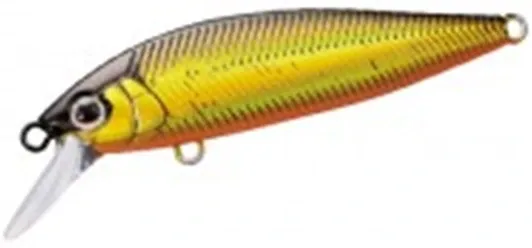 Shimano Wobler Cardiff Pinspot Black Gold Délka: 5cm, Hmotnost: 3,5g, Maximální ponor: 1,2m