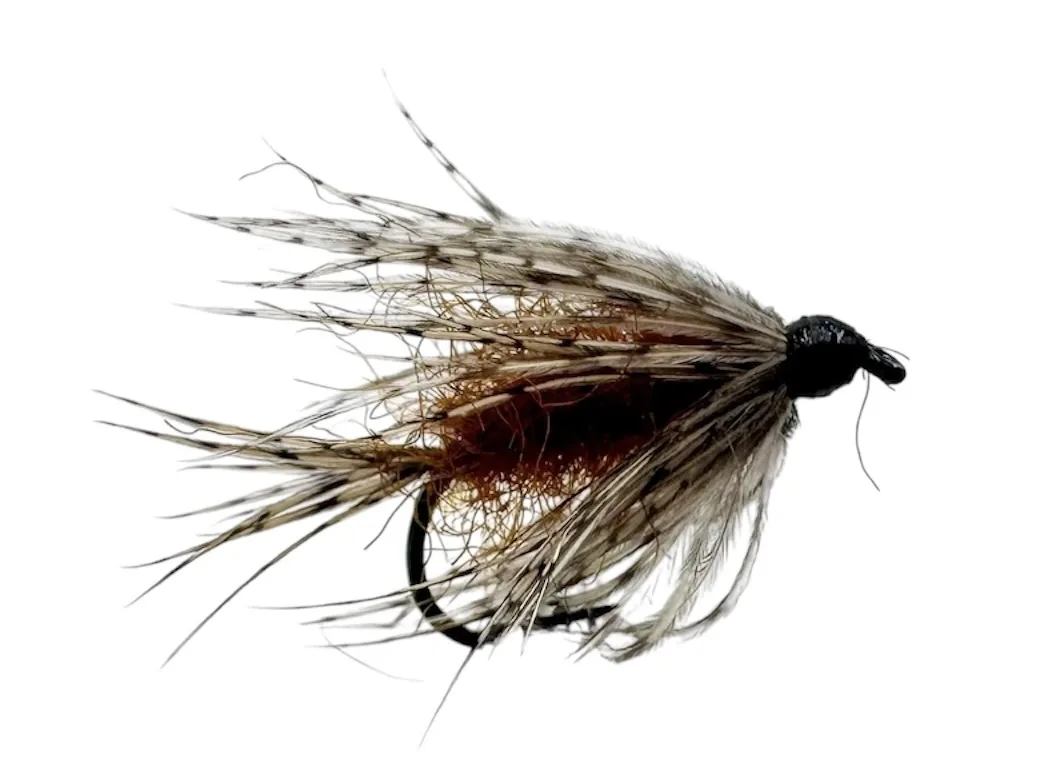AzFishing AZ-Fishing Mokrá Muška Brown Sedge Wet