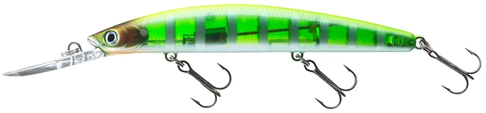 Daiwa wobler tournament double clutch chart back zebra - 9,5 cm 8,8 g