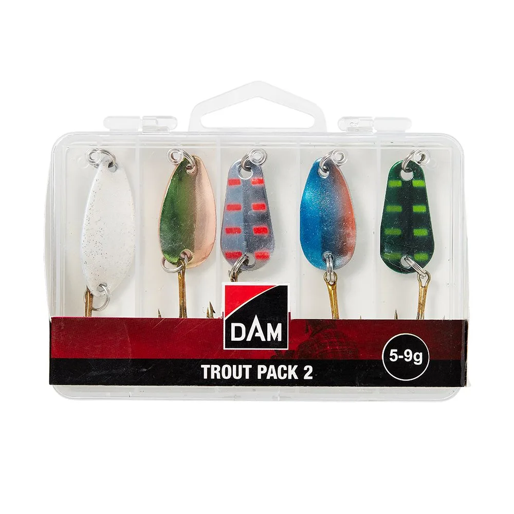 DAM Sada plandavek Trout Pack 5ks - 5-9g