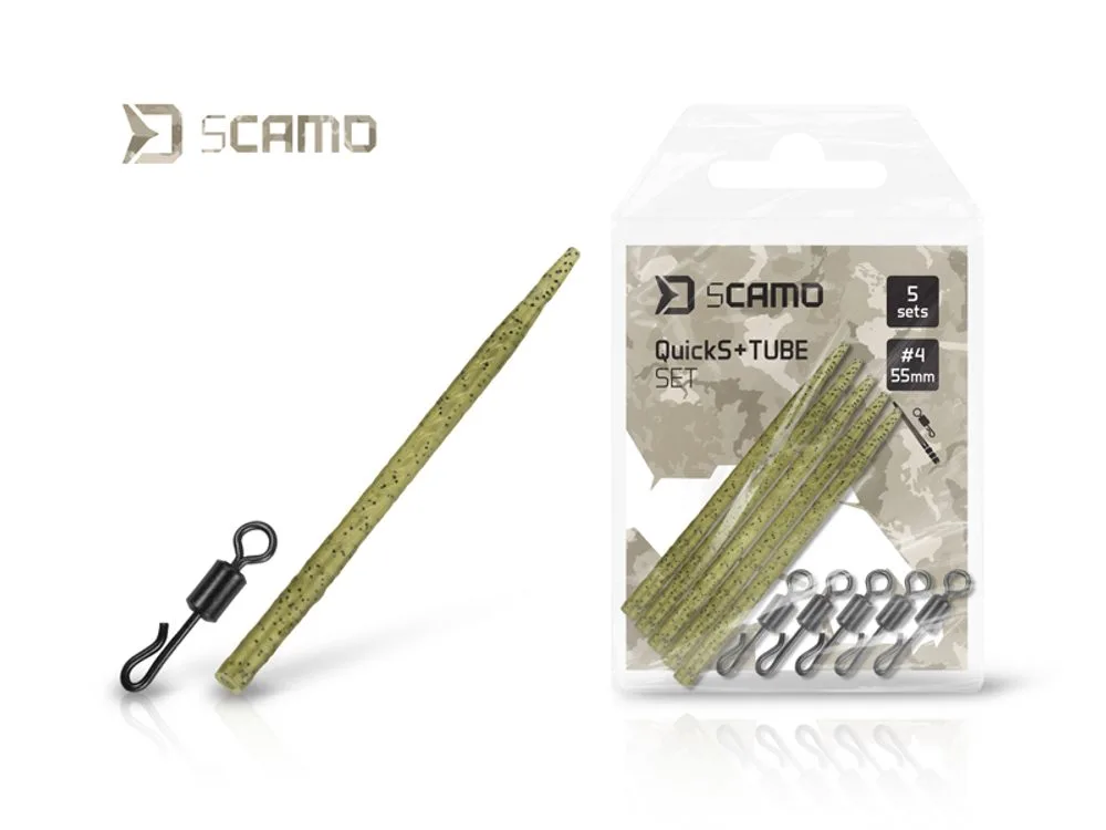 Delphin Set Převleky a obratlíky sCAMO QuickS + Tube 5 setů