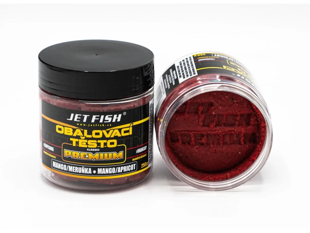 Jet Fish Obalovací Těsto Premium Classic 250g Příchuť: Mango / Meruňka