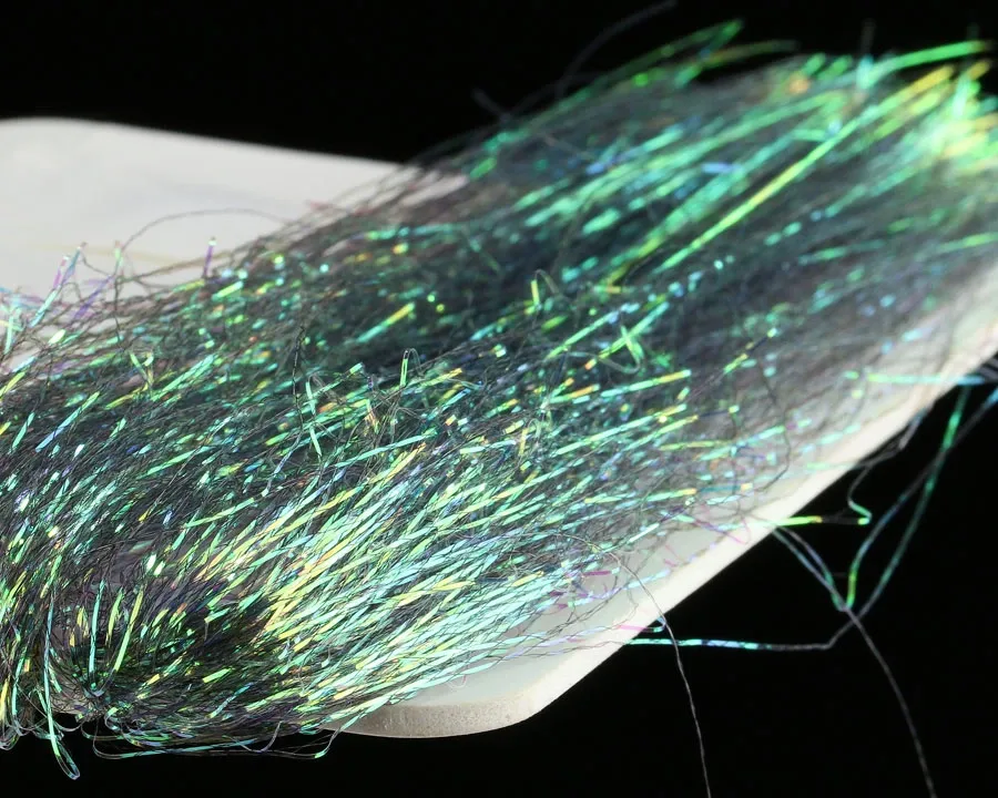 Sybai Streamerové Vlasy Twist Flash Hair Peacock