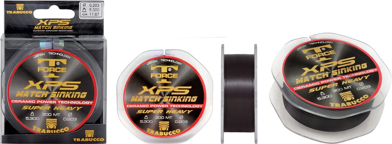 Trabucco Vlasec T-Force XPS Match-Sinking 150m Nosnost: 3,6kg, Průměr: 0,16mm