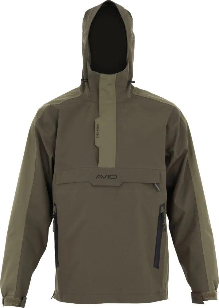 Avid carp bunda hydro-force 20k pro pullover jacket - m
