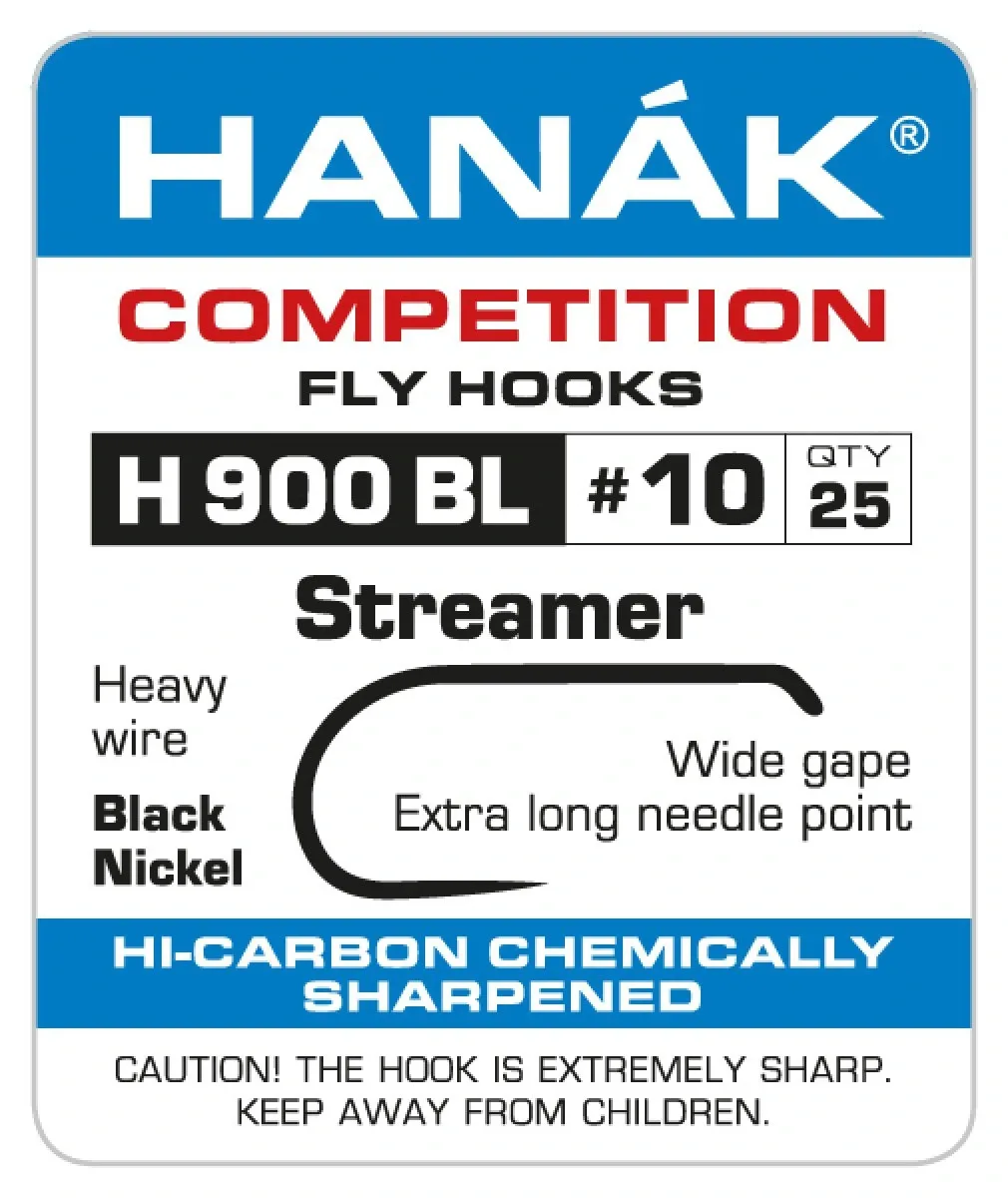 Hanák Competition Hanák Háčky H 900 BL Velikost háčku: #8