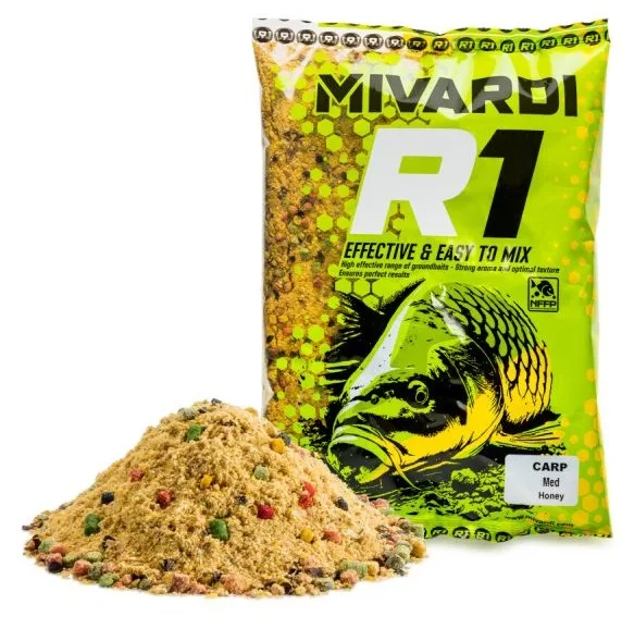 Mivardi krmítková směs r1 carp 1,4 kg - med