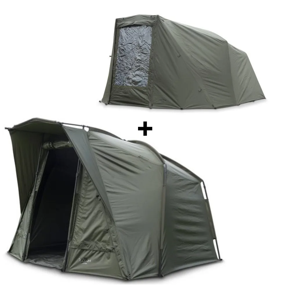 Nash bivak titan t1 + přehoz titan t1 overwrap