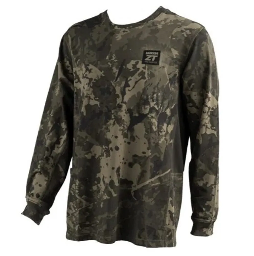 Nash Triko ZT Lite Luxe Long Sleeve T Shirt Camo - XXL