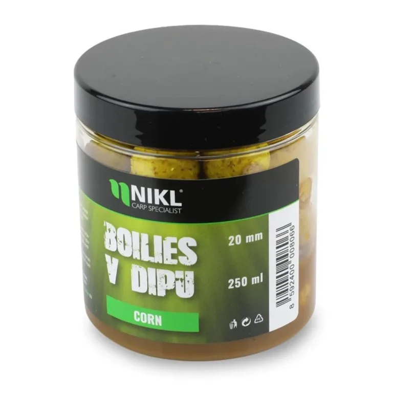 Nikl Boilies v dipu Corn 250ml - 24mm – Karel Nikl