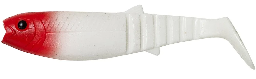 Savage gear gumová nástraha cannibal shad red head - 20 cm 80 g 1 ks
