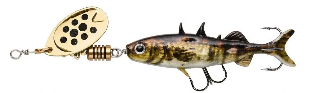 Abu Garcia Fast Attack Stickle Spinner Natural Stickle Délka: 8cm, Hmotnost: 12g