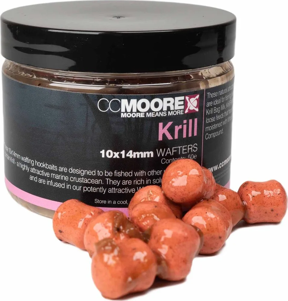 CC Moore Boilie Krill Wafters 50ks - 10x14mm